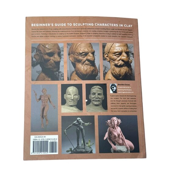 Beginner's Guide To Sculpting Characters In Clay Paperback by Sheridan Doose - Picture 2 of 10